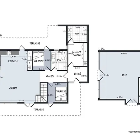 Beautiful Two-story Near With Sea View * Ebeltoft